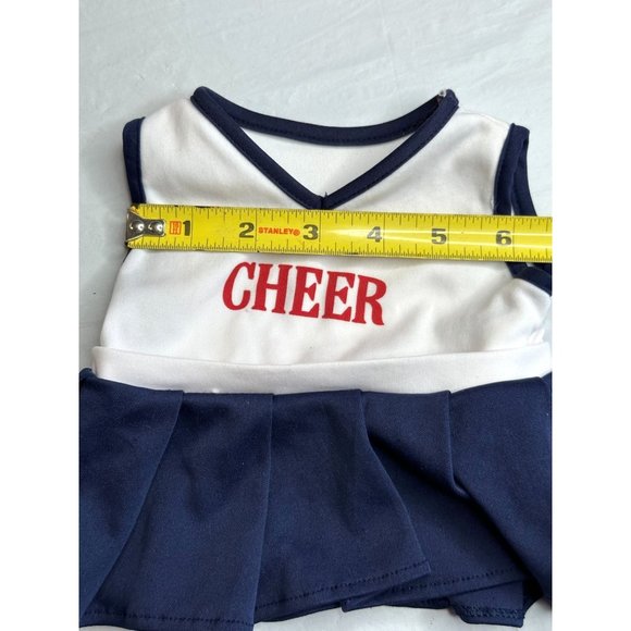 Doll Clothes Cheer Dress Outfit Tb Toy Trading Co Blue White Red Sports BAB Baby - Picture 3 of 4
